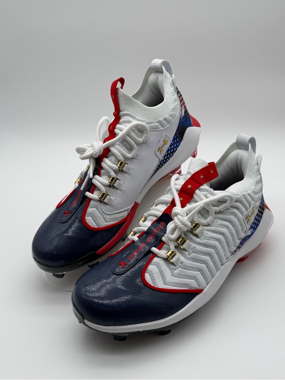 Under Armour Harper 9 Pro TPU “USA” 3027439‑100 | Men’s US 11 UK 10 | NWOB